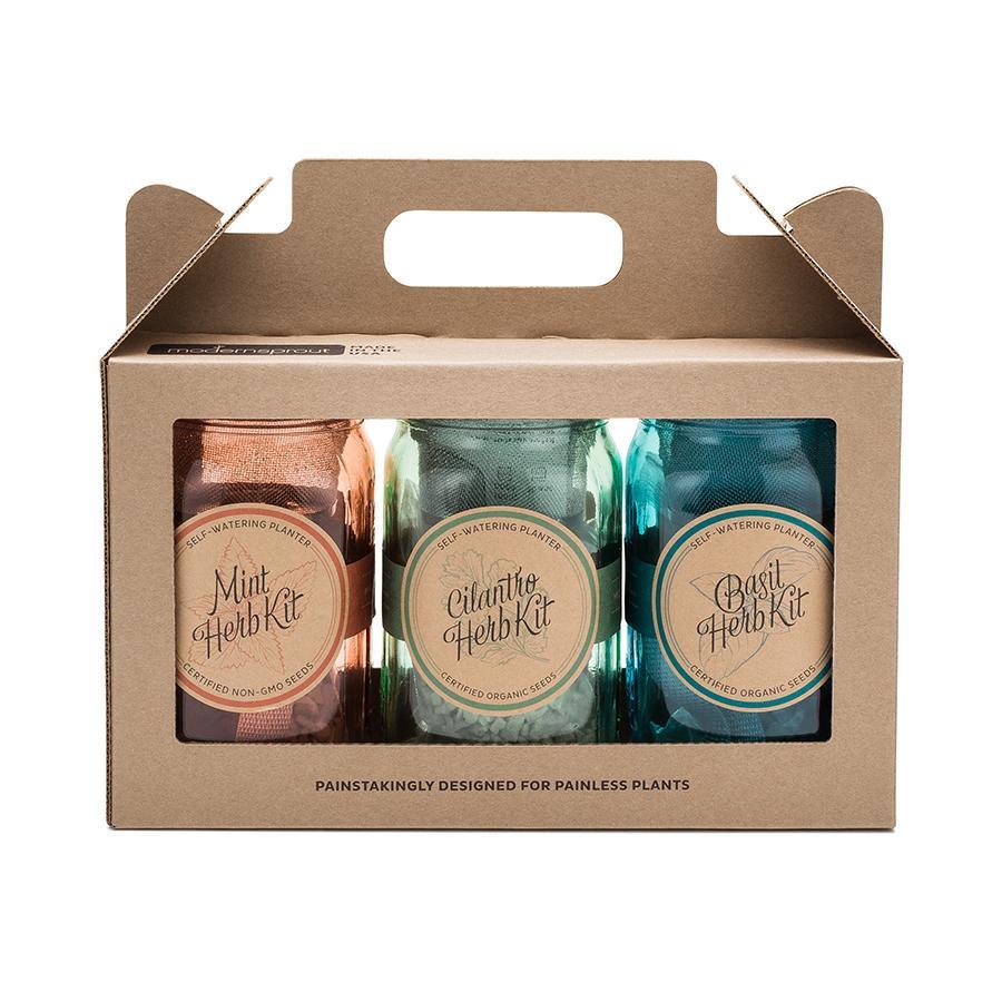 Asiatische Kräutergartengläser